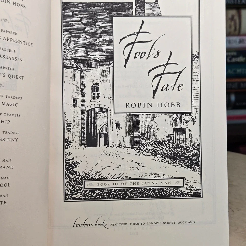 Fool's Fate by Robin Hobb *US 1st Edition/1st Print* Realm of the Elderlings